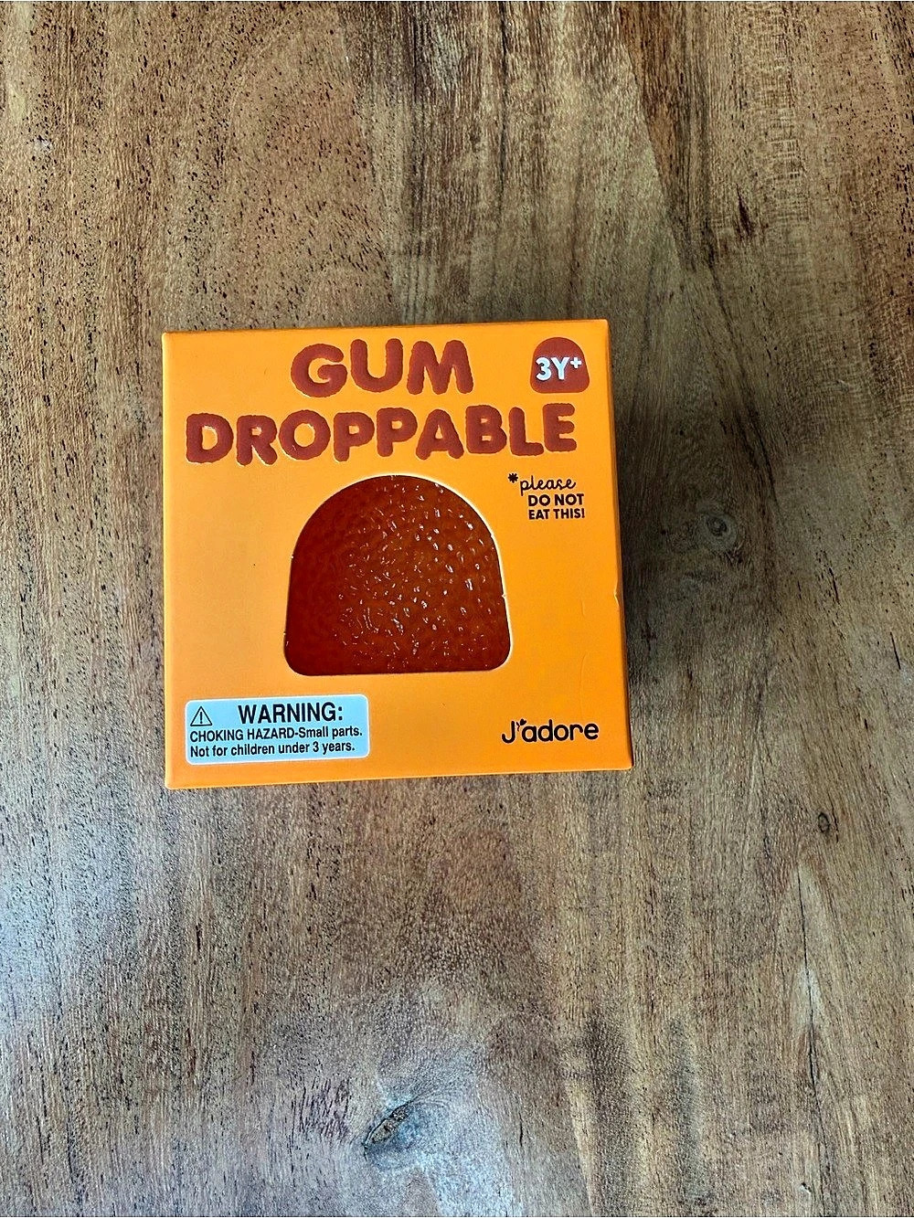 J'adore Gum Droppable in Orange